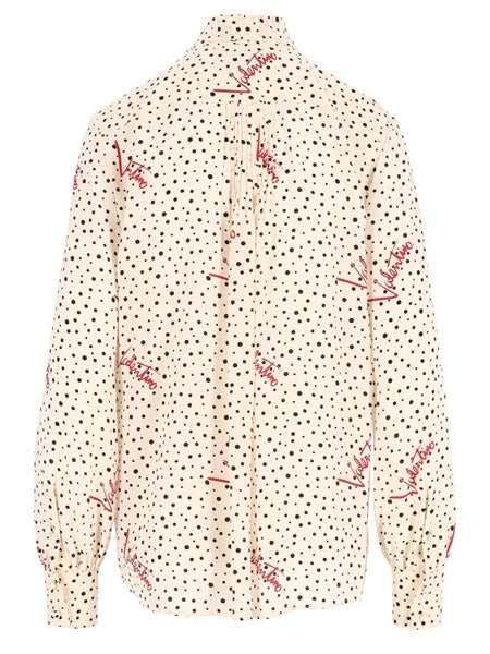 Camicia In Crepe De Chine Bollicine Plus depois