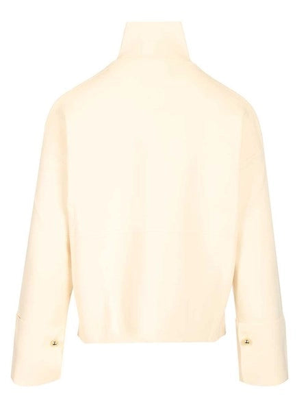 Cardigan in crêpe