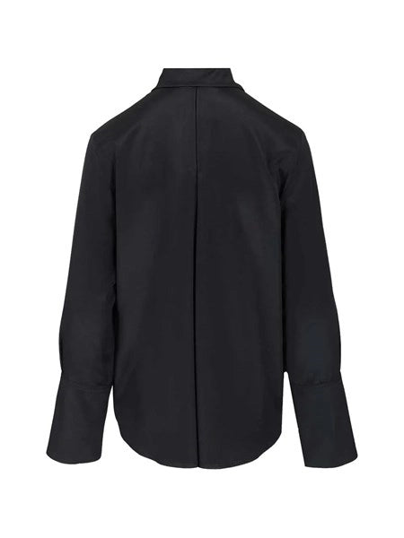 Camicia oversize Voliera in seta
