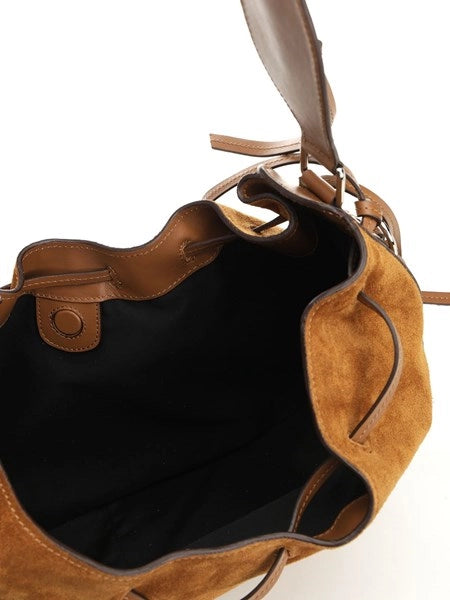 Borsa a spalla "Bolton" Medium in suede