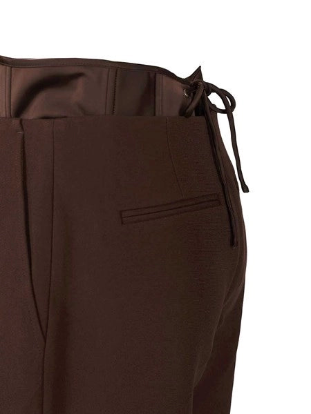 Pantaloni da tailleur "Corset"