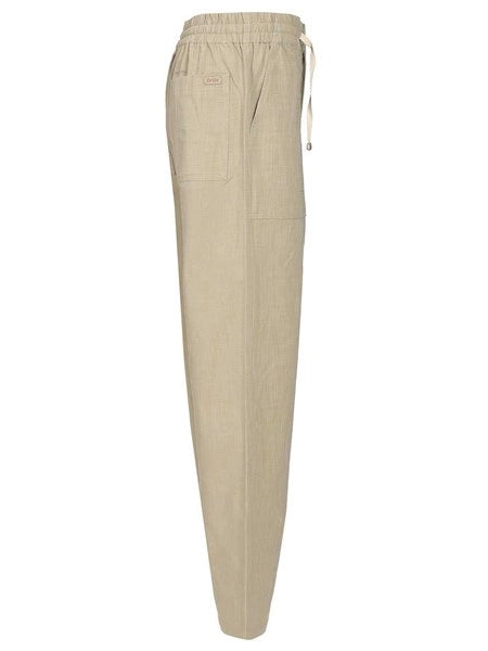 Pantaloni elasticizzati in cotone