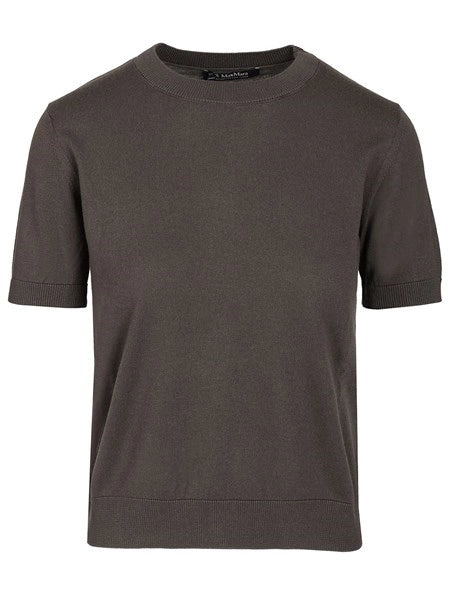Maglia in filato di cotone, seta e cachemire