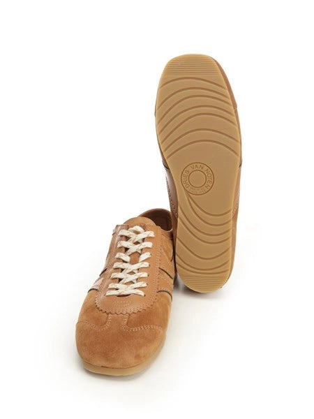 Sneakers in pelle e suede