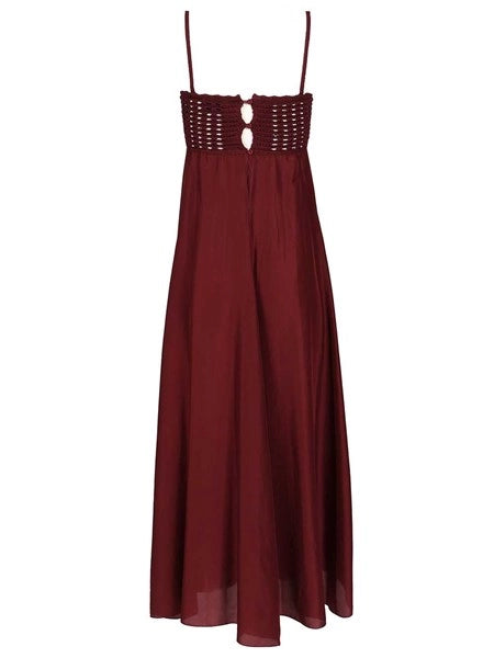 Vestito con corpetto crochet