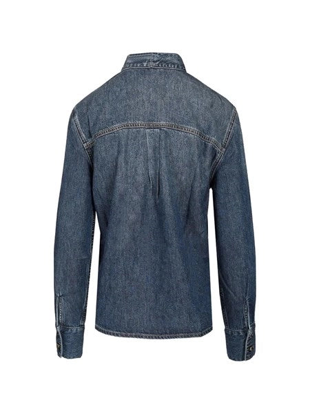 Camicia con fiocco