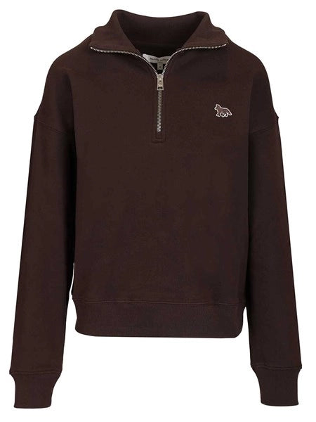 Felpa con mezza zip "Baby Fox"