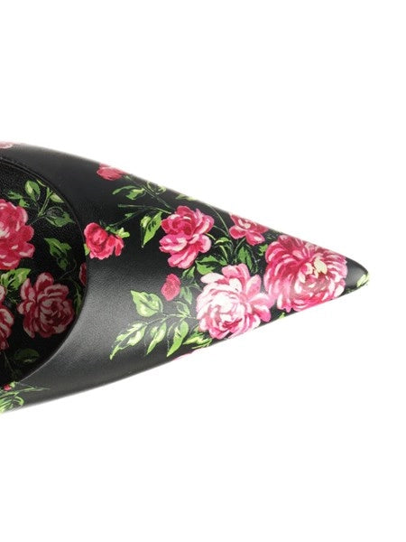 Slingback Lollo in pelle stampata