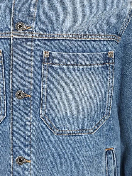 Giacca denim half arrow
