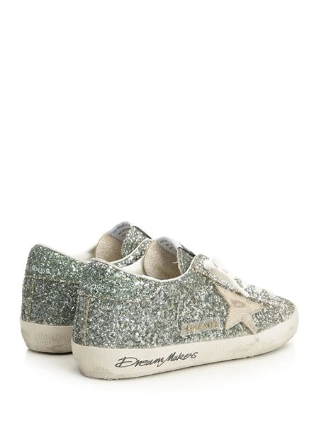Sneaker "Super-Star" in glitter