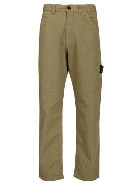 Pantalone chino in ripstop di cotone biologico