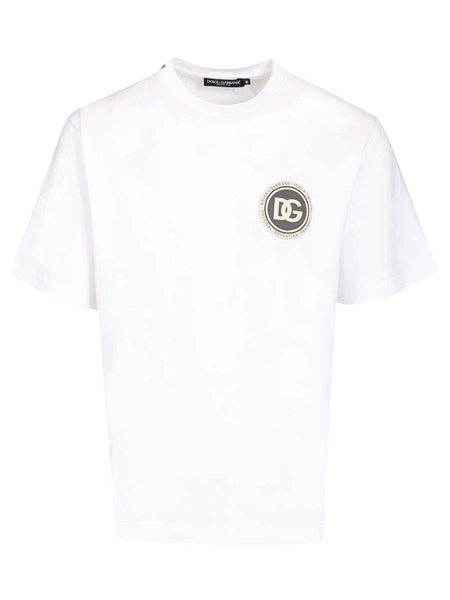 T-shirt in jersey con patch