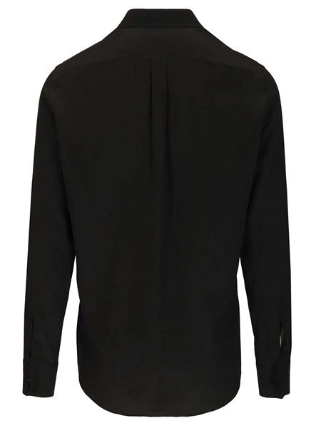 Camicia in crêpe de chine di seta