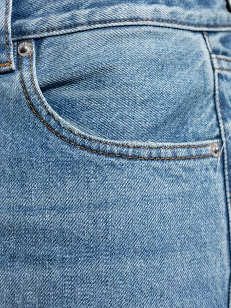 Jeans dritti in denim de-Nîmes