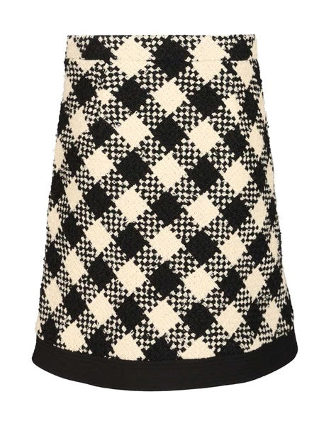 Gonna In Damier Tweed