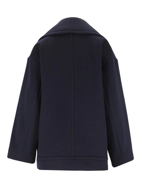 Caban doppiopetto in lana double