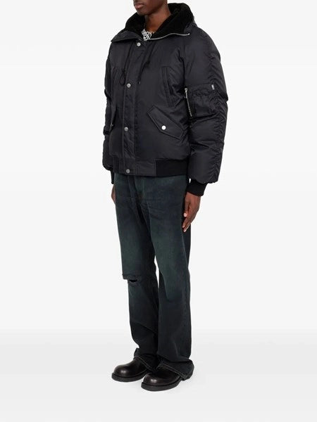 Giacca bomber con cappuccio