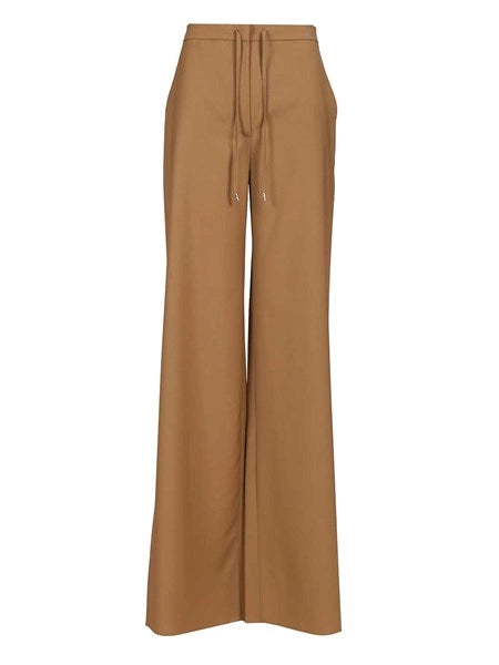Pantalone jogging in tela di lana
