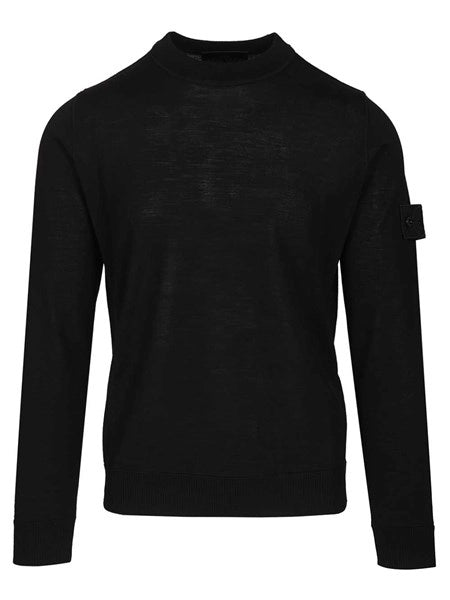 Maglione girocollo in lana