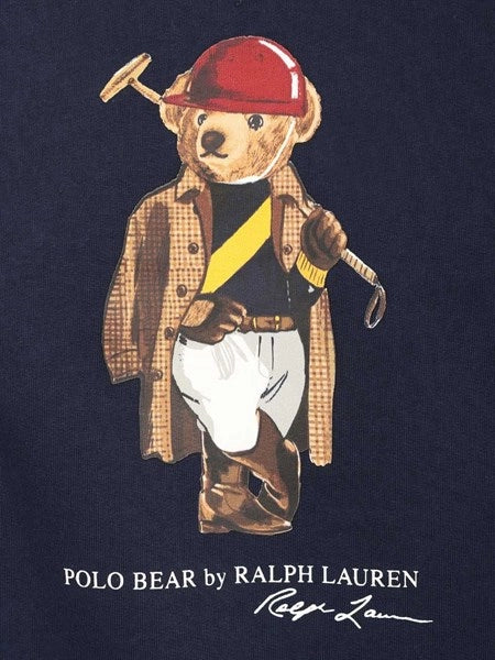 Felpa Polo Bear RL SOCIETY BEAR SEASONAL FLEECE SWETSHIRT