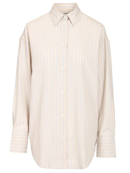 Camicia a righe oversize