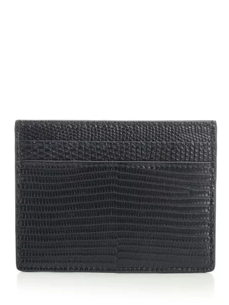 Porta carte con firma SAINT LAURENT PARIS