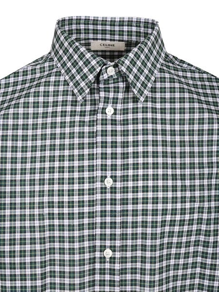 Ampia camicia in tartan