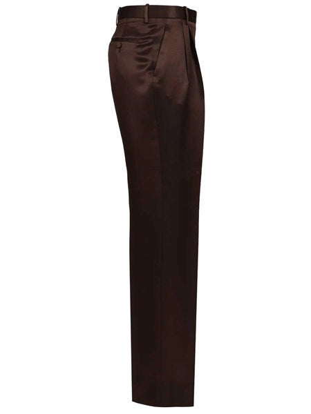 Pantaloni sartoriali in seta