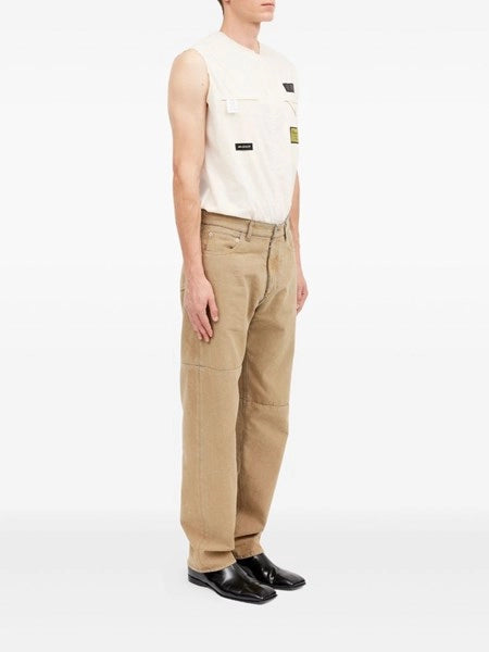 Jeans a gamba dritta