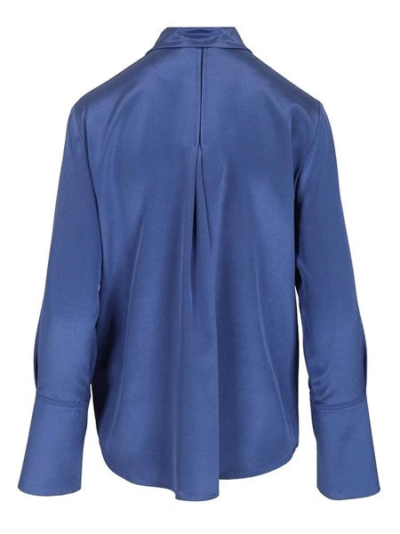 Camicia oversize Voliera in seta
