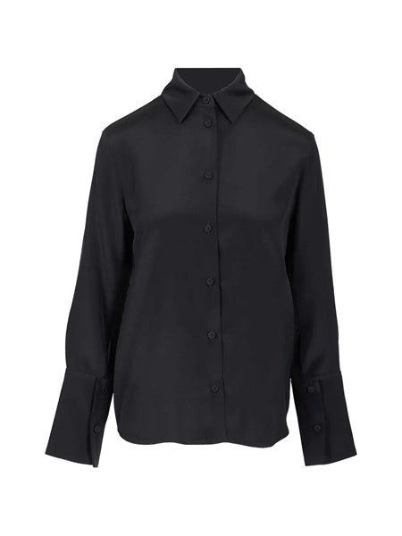 Camicia oversize Voliera in seta