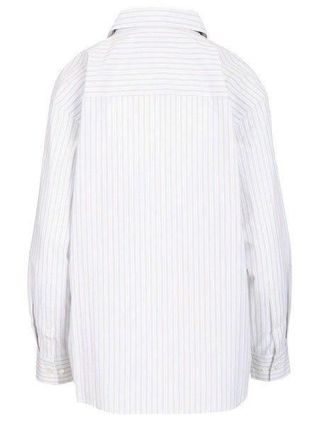 Camicia oversized a righe