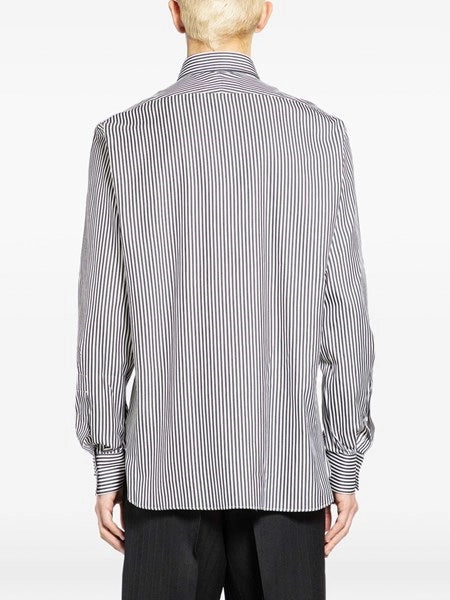 Camicia in cotone e seta