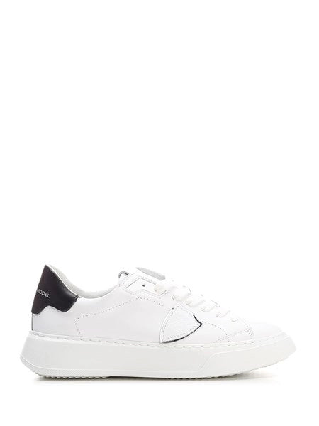 Sneakers "Temple" talloncino nero