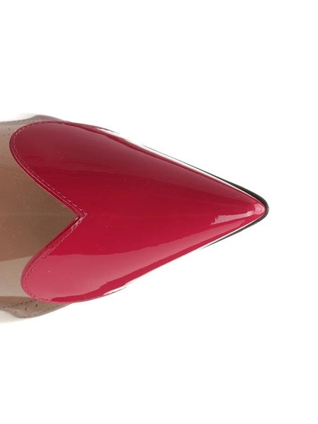Slingback Le cœur in pelle verniciata