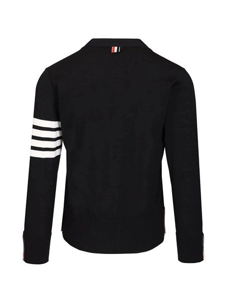 Cardigan classico con scollo a V