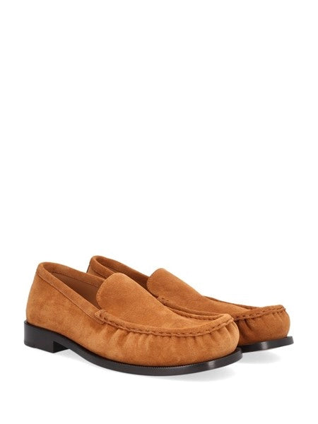 Mocassini in suede