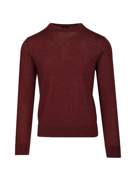 Maglione in lana e seta