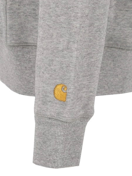 Felpa con cappuccio in misto cotone