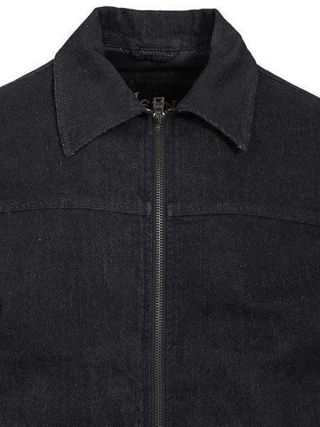 Bomber in denim stretch