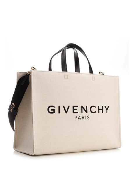 Tote bag "G" in tela