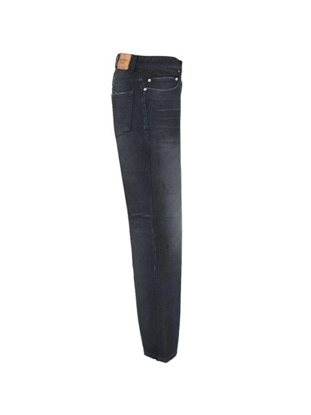 Jeans regular délavé