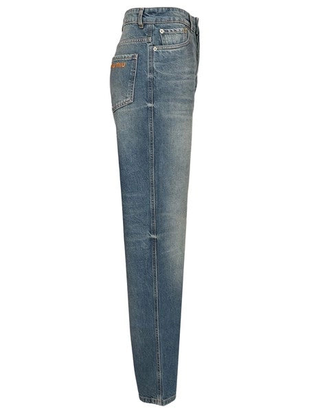 Pantaloni cinque tasche in denim