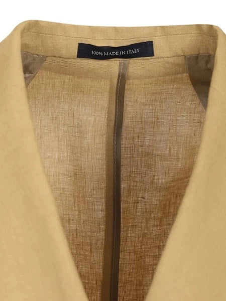 Blazer doppiopetto in lino