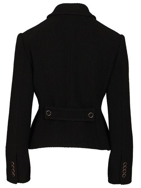 Blazer corto monopetto
