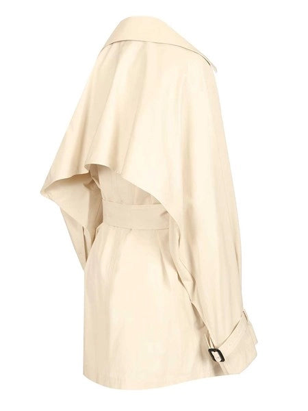 Trench in cotone lavato