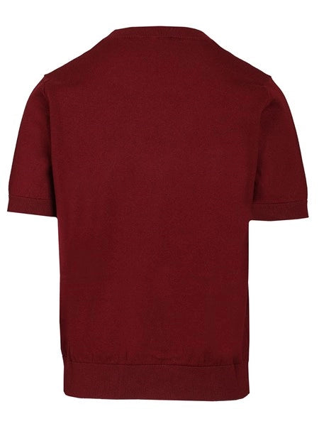 Maglia in filato di cotone, seta e cachemire
