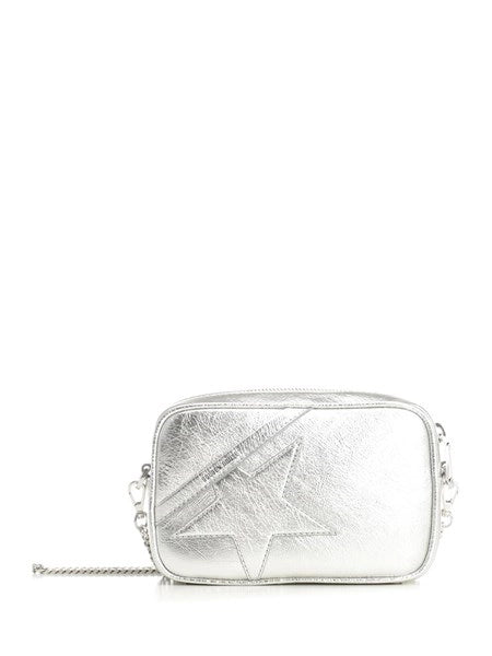 Mini Star Bag in pelle laminata