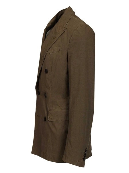 Blazer doppiopetto in cotone