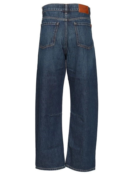 Jeans barrel leg